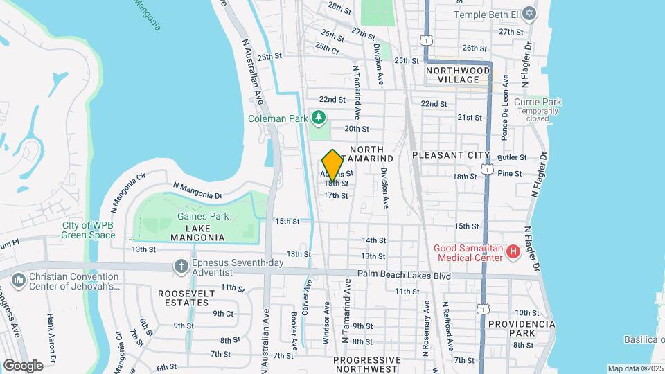 1032 18th St Mapa y Detalles de la Ubicación