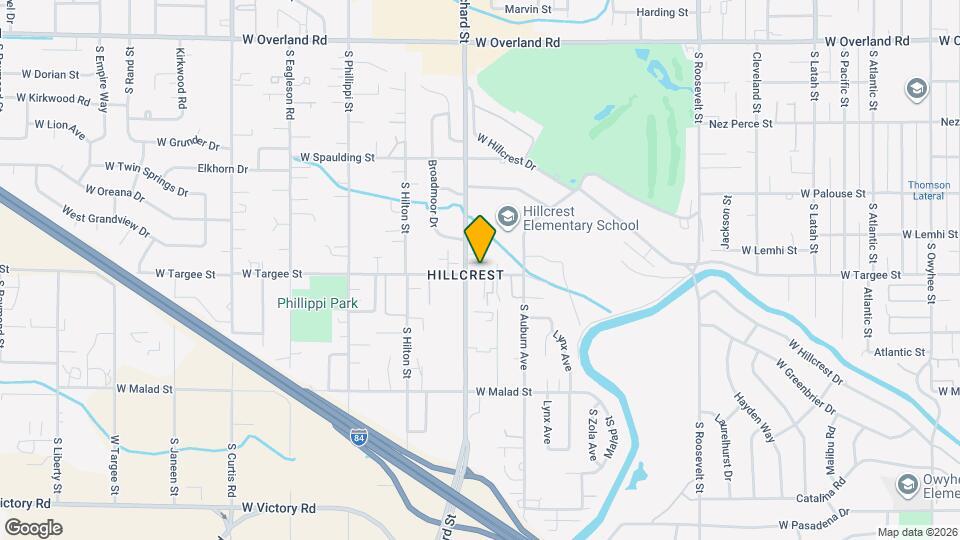 4942 W Targee St Map and Location Details