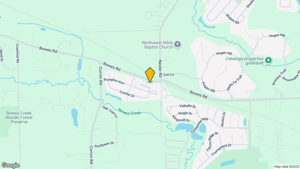 4014 Pompton Ct Map and Location Details