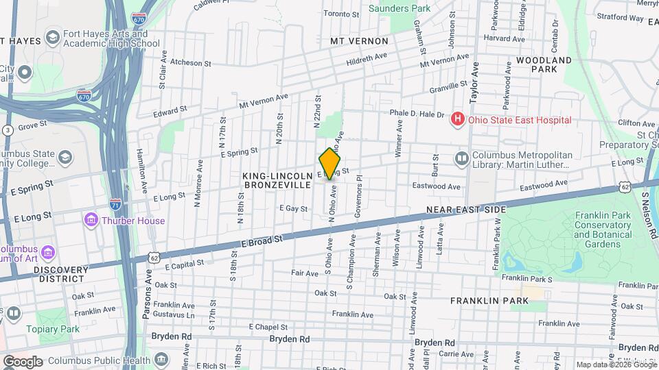 93 N Ohio Ave, Unit A Map and Location Details