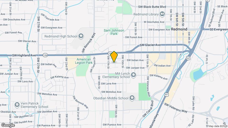 1630 SW Juniper Ave Map and Location Details