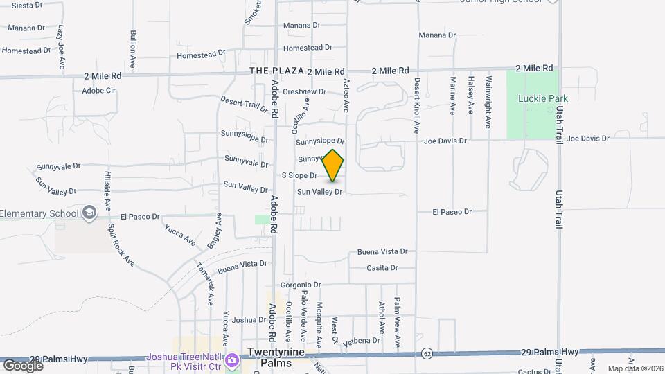 73858 Sun Valley Dr, Unit 58 Map and Location Details