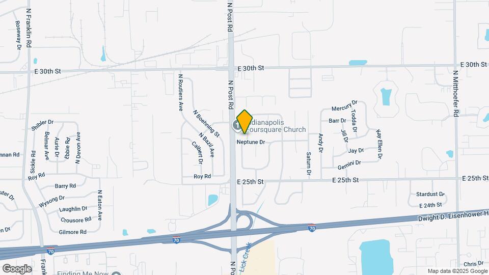 9022 Neptune Dr Map and Location Details