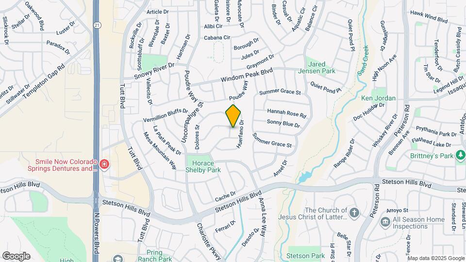 5950 Dolores St Map and Location Details