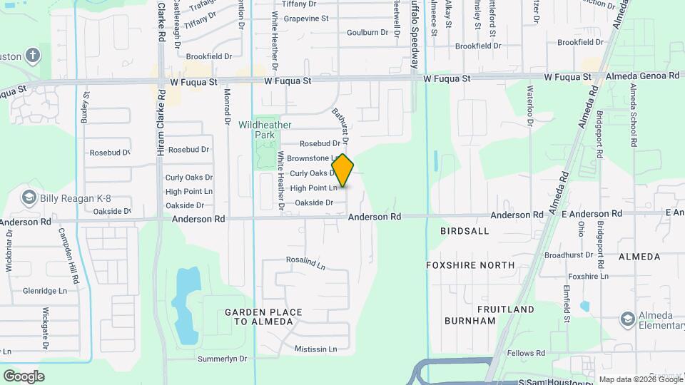 3903 High Point Ln Map and Location Details