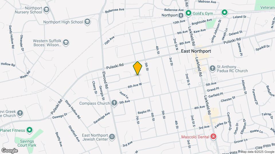 613 6th St Map and Location Details