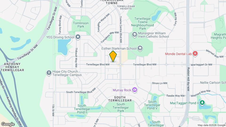 5280 Terwillegar Blvd NW Map and Location Details
