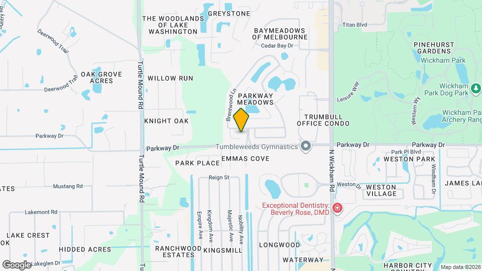 3429 Lawn Brook Ct Map and Location Details