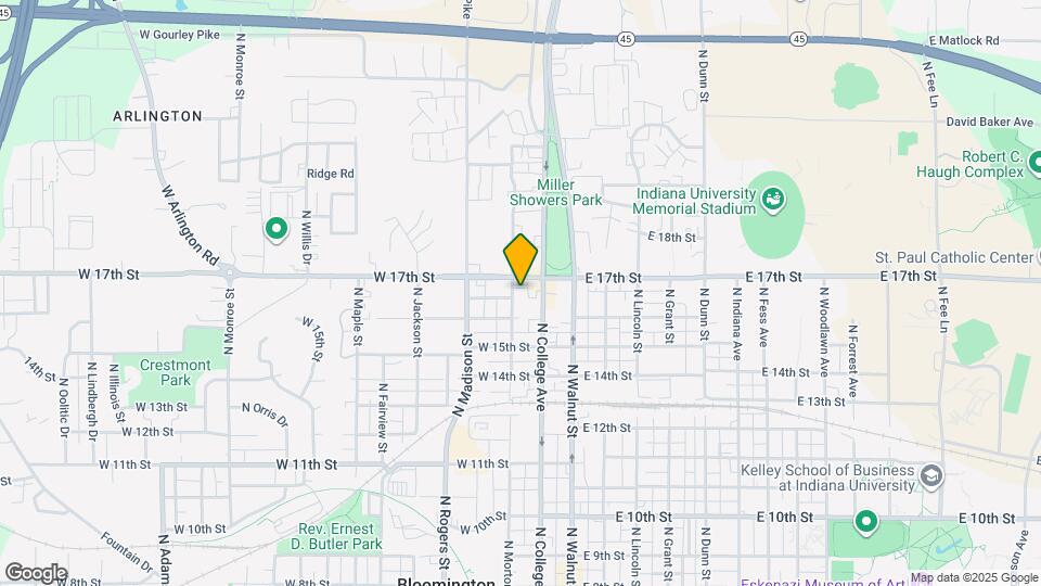 1302 N Woodburn Ave Map and Location Details