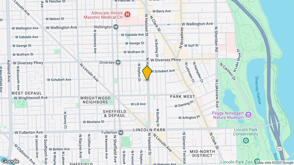 2652 N Halsted St Map and Location Details