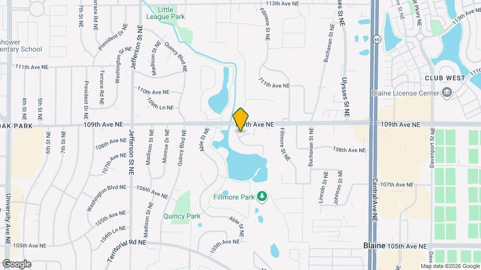 10883 Tyler Ct NE Mapa y Detalles de la Ubicación