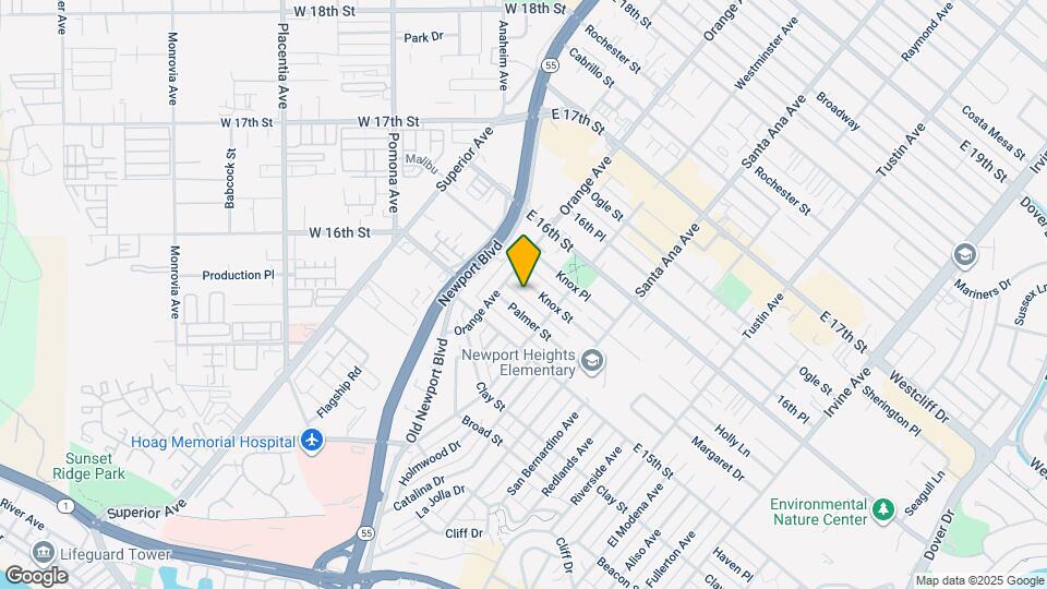 215 Knox St Map and Location Details