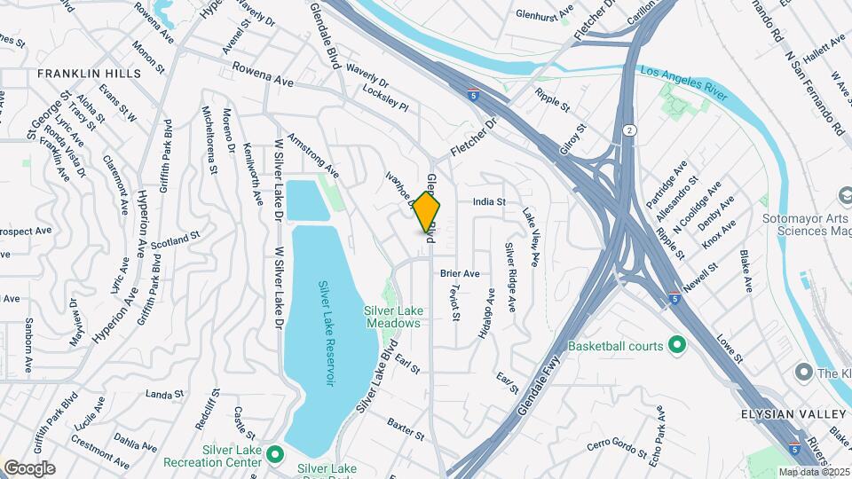 2397 Silver Lake Blvd Map and Location Details