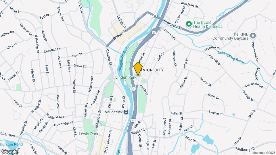 Naugatuck Map and Location Details