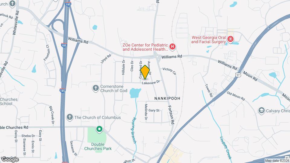 2713 Lakeview Dr Map and Location Details