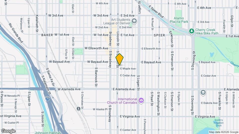 132 S Lincoln St Map and Location Details