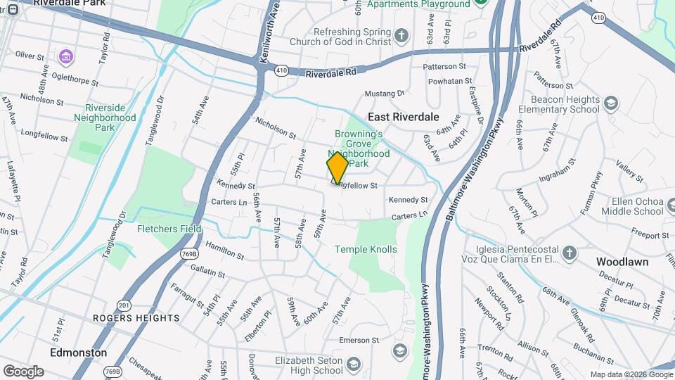 5540 60th Ave Map and Location Details