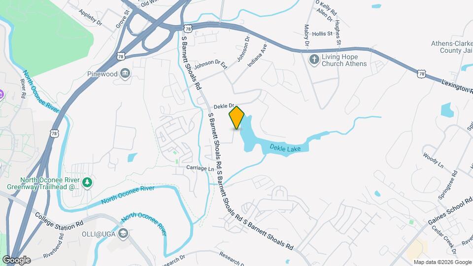 190 Lakewood Dr Mapa y Detalles de la Ubicación