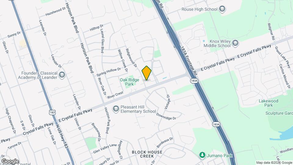 1510 Ridgewood Dr Map and Location Details