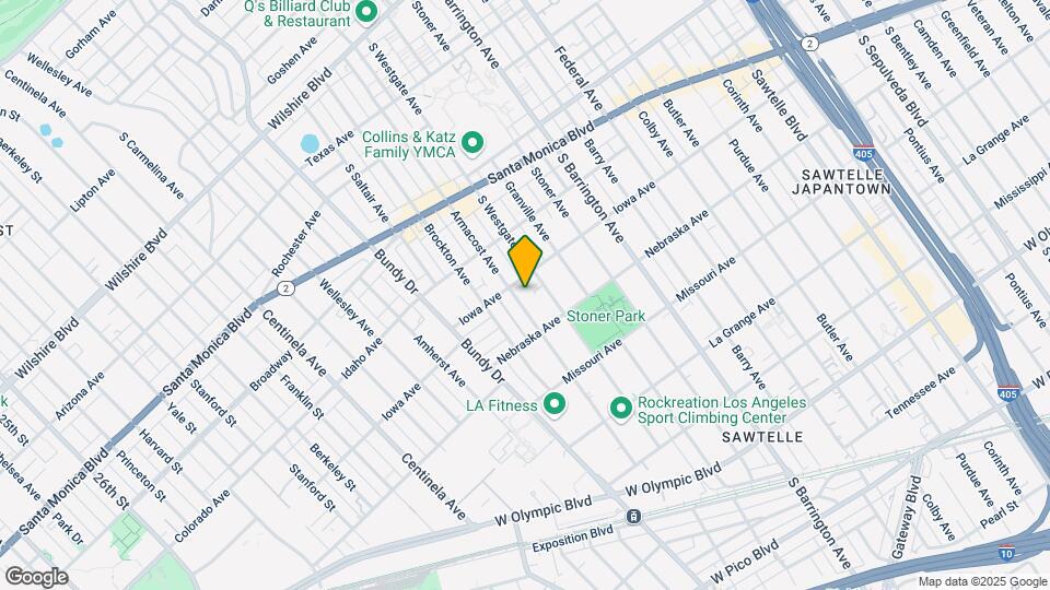 1714 Armacost Ave Mapa y Detalles de la Ubicación