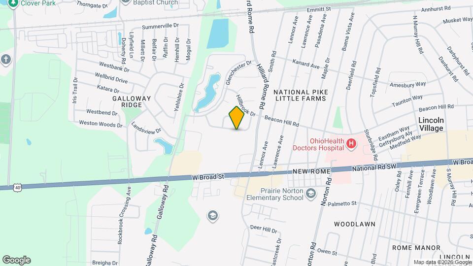 5425 Longworth Dr Map and Location Details