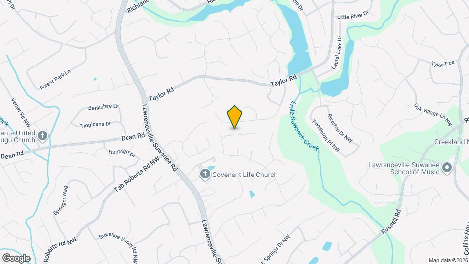 291 Allatoona Rd Map and Location Details