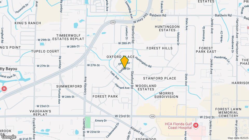 1011 Cornell Dr Map and Location Details