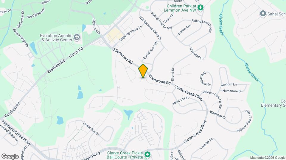 10743 Rivergate Dr NW Map and Location Details