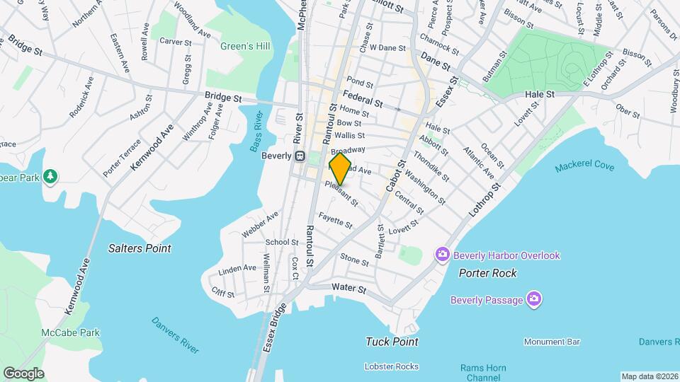 31 Pleasant St, Unit 3 Map and Location Details