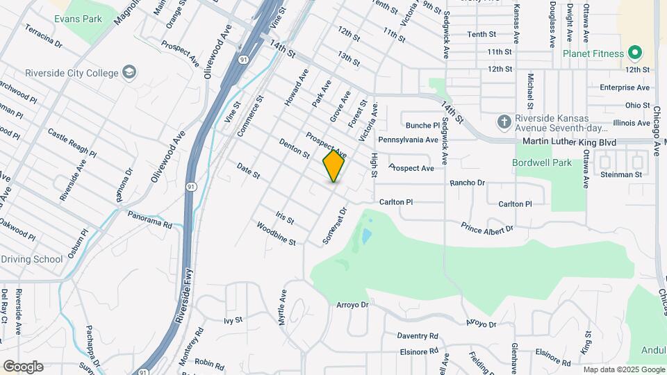 2707 Cridge St, Unit 2707 House Map and Location Details