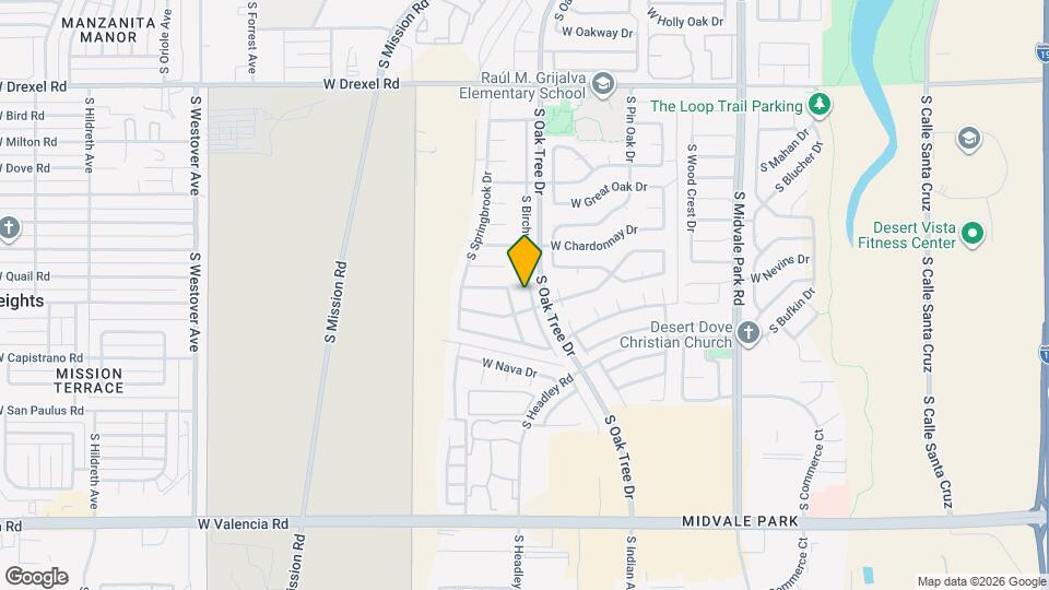 6082 S Birchwood Dr Map and Location Details