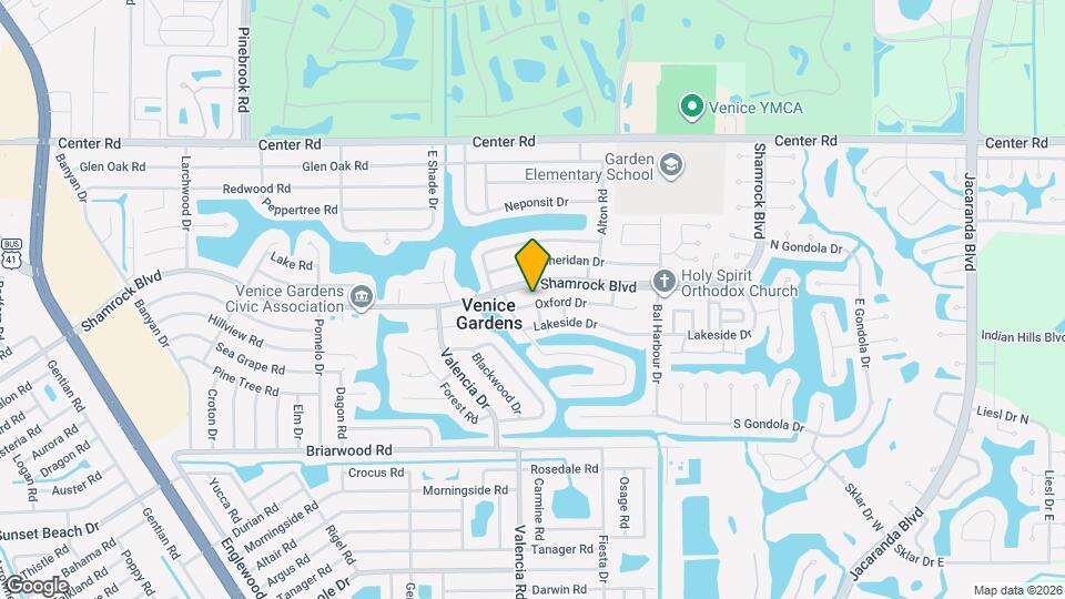 535 Oxford Dr Map and Location Details