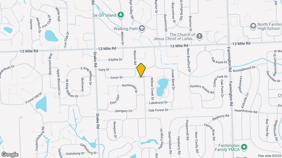 28977 Lake Park Dr Map and Location Details