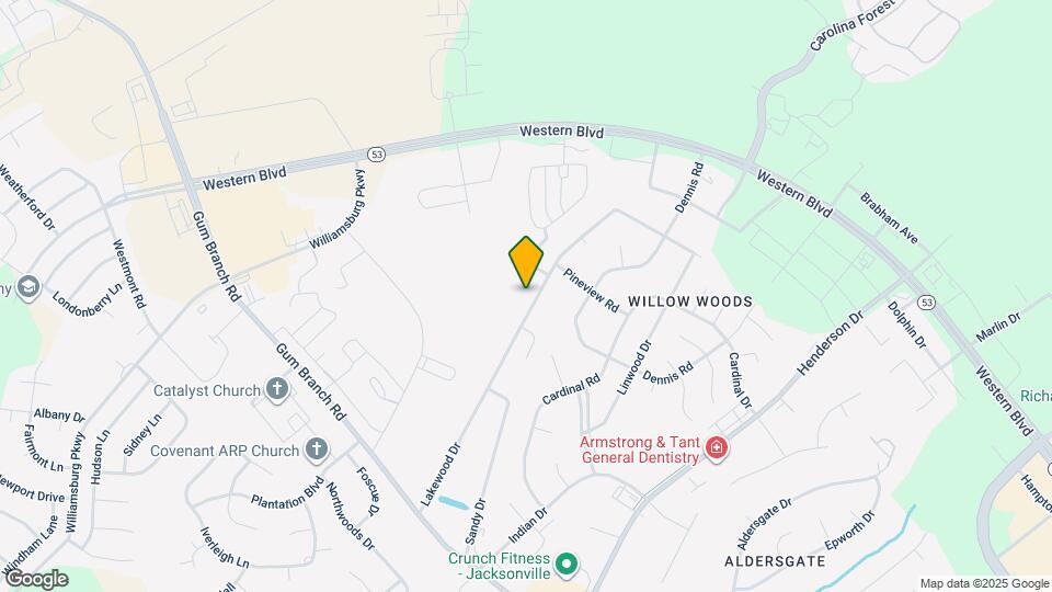 245 Lakewood Dr Map and Location Details