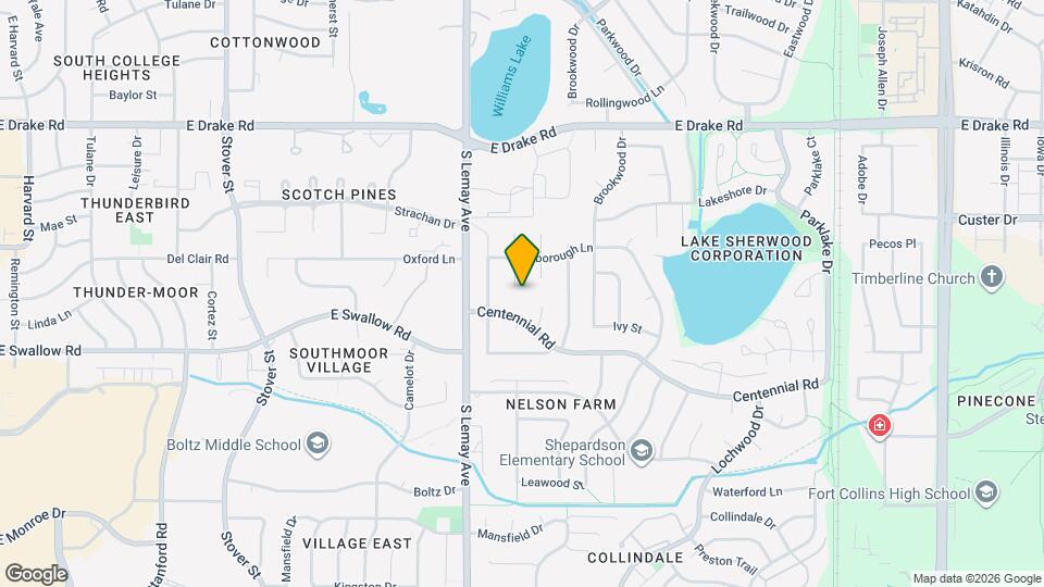 2924 Middlesborough Ct Map and Location Details
