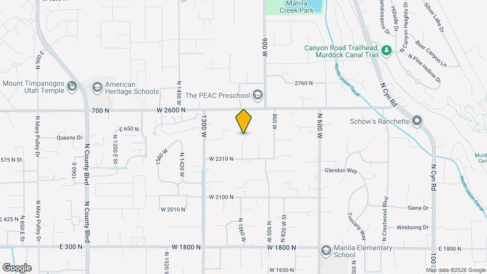 2416 N Northfield Cir, Unit Unit 1 Map and Location Details