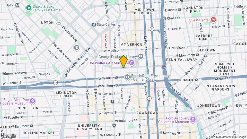 513 Park Ave Mapa y Detalles de la Ubicación