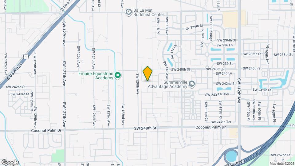 11932 SW 241 Ter Map and Location Details