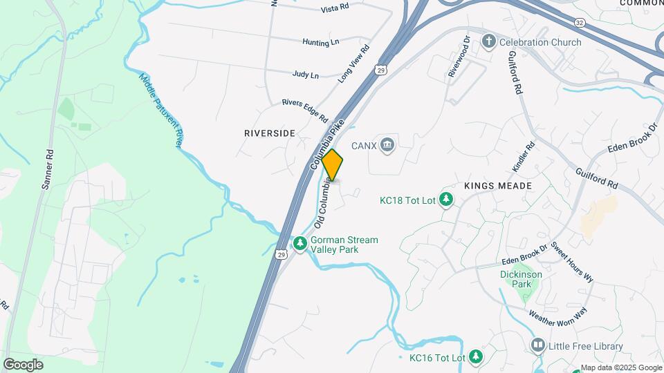7300 Rocky Creek Dr Mapa y Detalles de la Ubicación