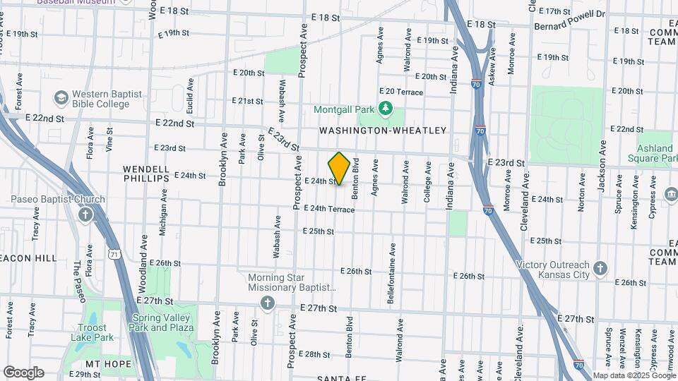 2409 Chestnut Ave Map and Location Details