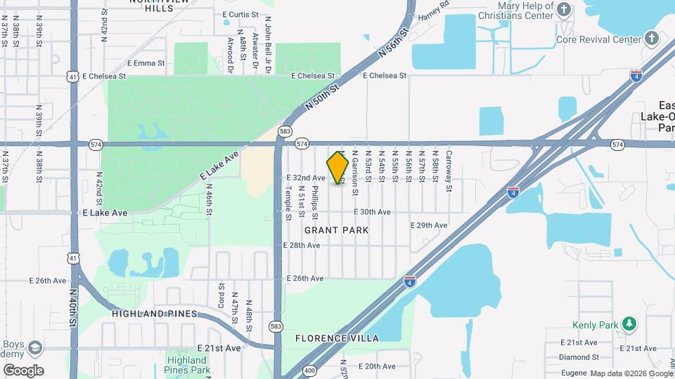 3716 N 52nd St Map and Location Details