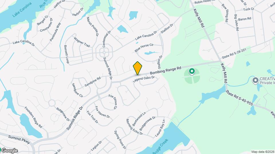 222 Legend Oaks Dr Map and Location Details