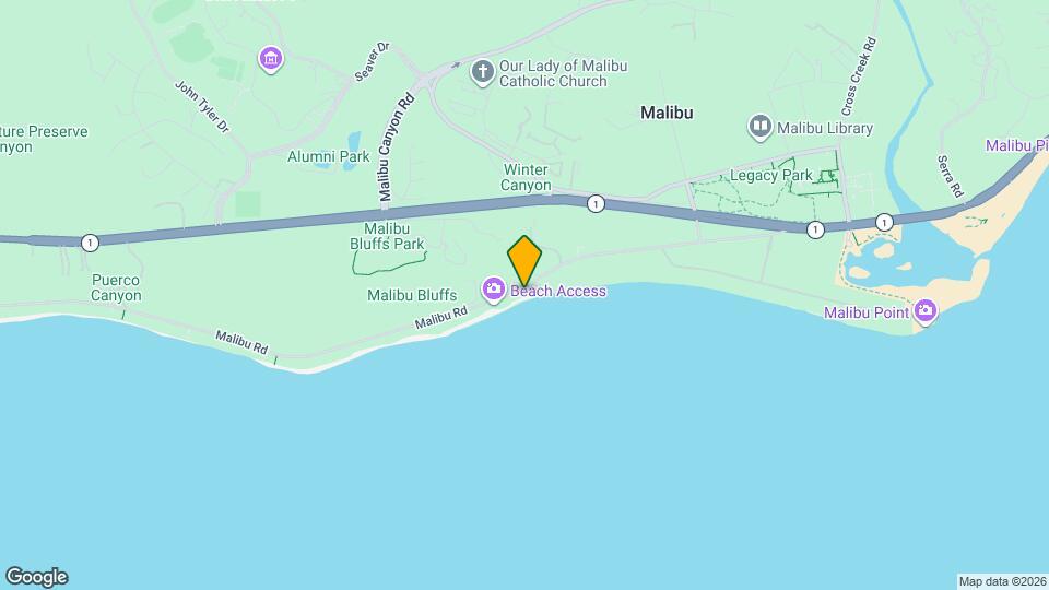 24000 Malibu Rd Map and Location Details