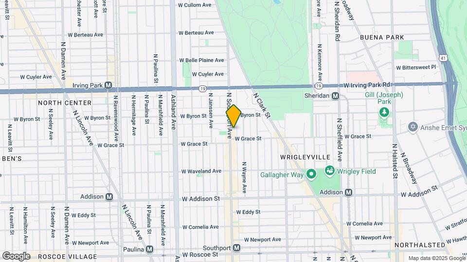 3827 N Southport Ave Map and Location Details