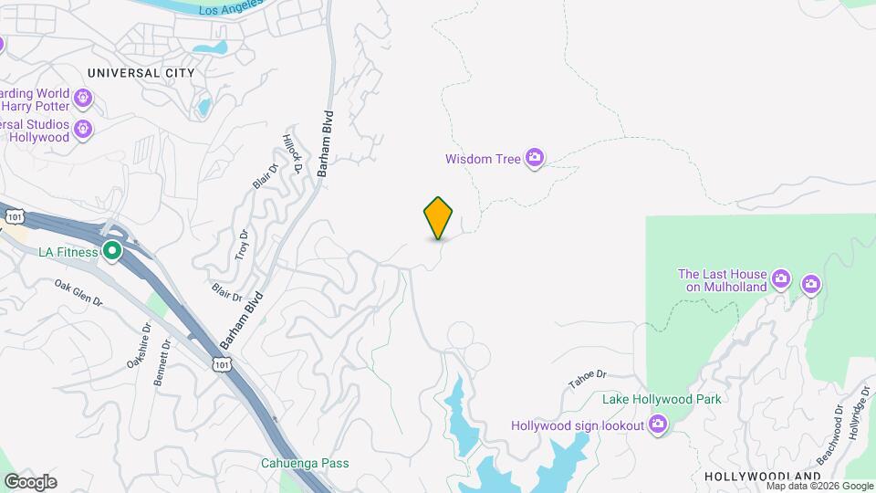 3531 Wonder View Dr Map and Location Details