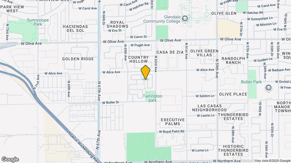 8560 N 63rd Ln Map and Location Details