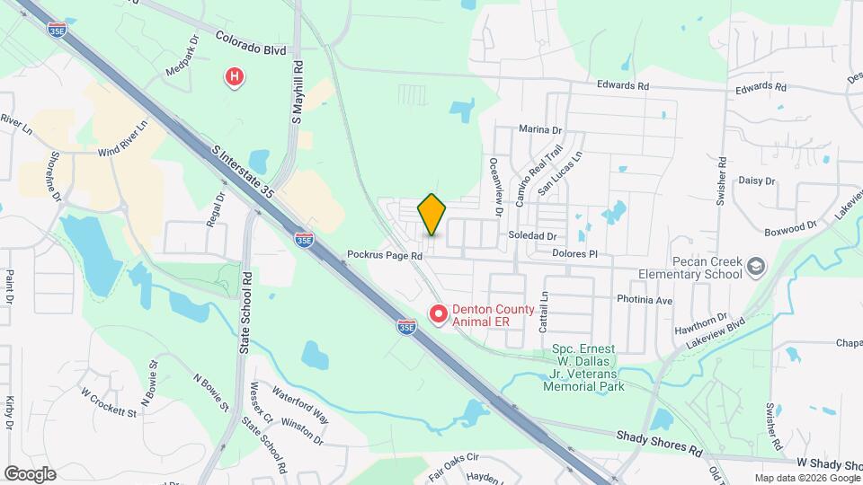 3912 Carmel Villas Dr Map and Location Details