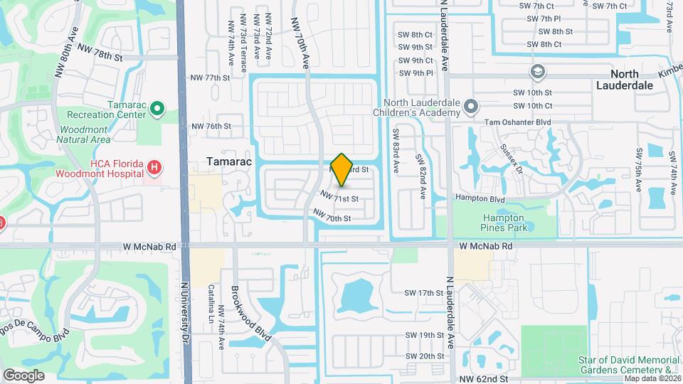 6716 NW 71st Ct Map and Location Details