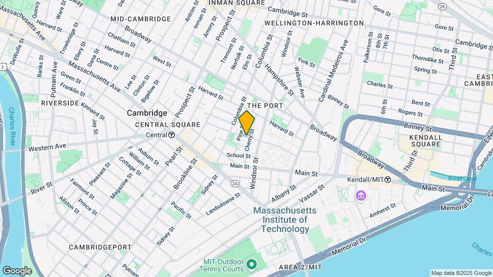 278 Washington St Map and Location Details