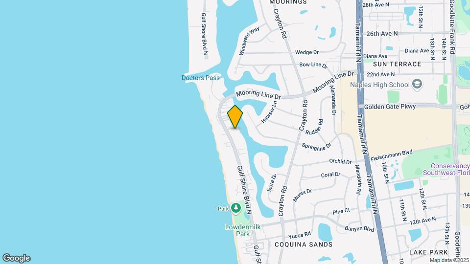 1950 Gulf Shore Blvd N-Unit -204 Map and Location Details